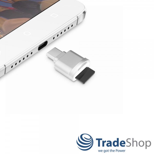USB 3.1 Typ C Micro SD Card Reader Karten Leser Lesegerät Adapter OTG