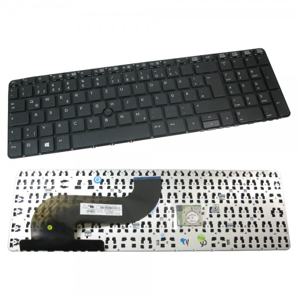 Original Tastatur QWERTZ für HP Probook 650 G1 HP 36649-BG1 736649 mit Trackpoint