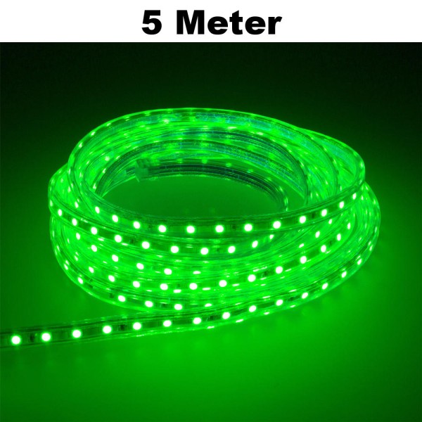 5m Grün LED Leuchtstreifen Lichterkette 60 LED/Meter SMD2835