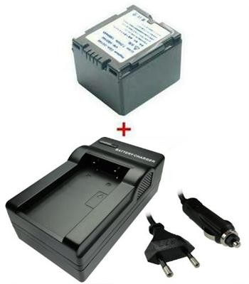 Akku + Ladegerät ersetzt CGA-DU21 für Panasonic / Hitachi Camcorder