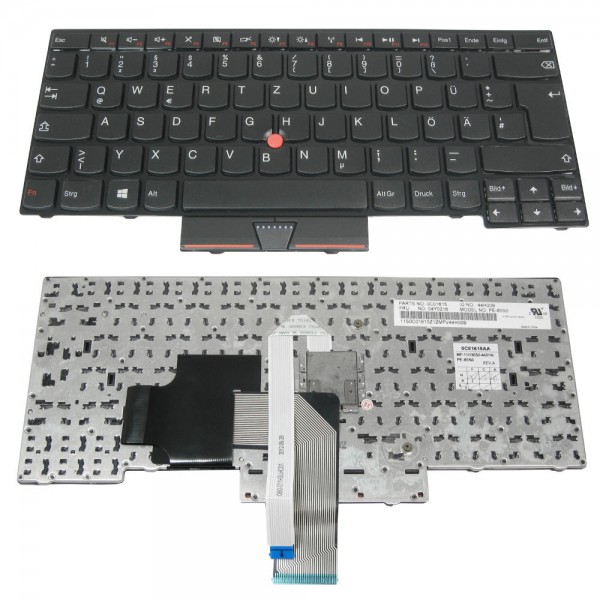Orig. Tastatur QWERTZ für Lenovo ThinkPad Edge E430 E435 E430C E430S