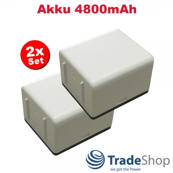 2x Hochwertiger Li-Ion Akku 4800mAh für Arlo Pro 3 / Ultra / Ultra+ 4K