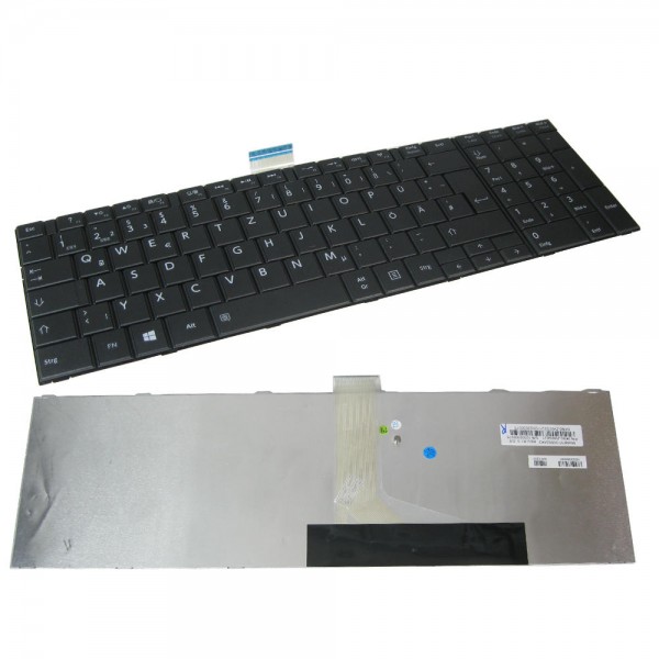 Laptop Tastatur QWERTZ Deutsch für Toshiba C850 C855 C855D C870 C870D uvm