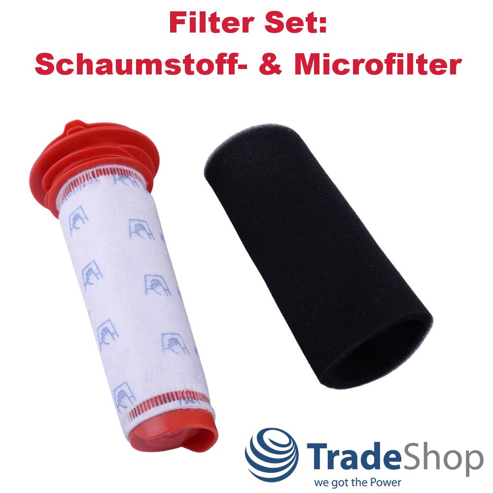2 Schaumfilter für Bosch BBH6256P1/02 Zoo'o 25.2V Filter Set 2 Zentralfilter 