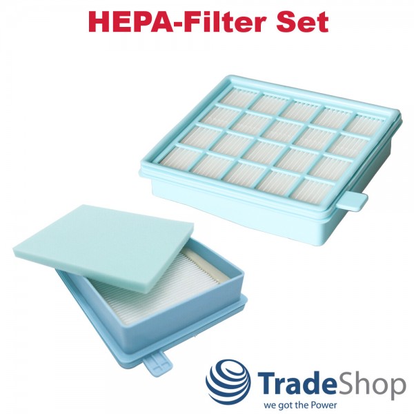 HEPA-Filter ersetzt 432200493801 für Philips FC8470 inkl. Schaumfilter