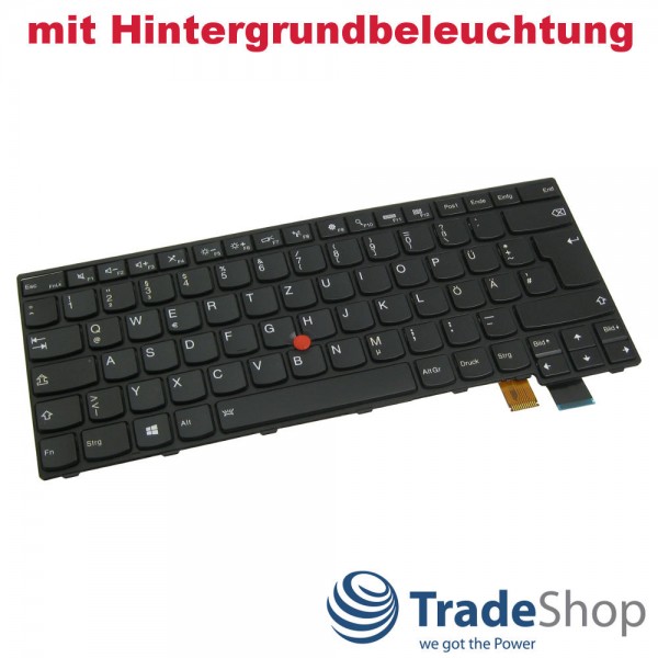 Tastatur QWERTZ DE mit Backlight für Lenovo Thinkpad 13 T460S T470S