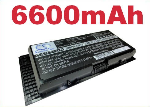 AKKU 6600mAh für Dell M4600 M-4600 M4700 FV993 PG6RC R7PND JHYP2 0TN1K5 uvm