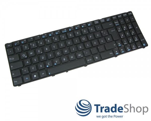 Original Laptop Tastatur QWERTZ DE für Asus K52 K53 K73 N50 N51 N52 N53 N61 N70 uvm