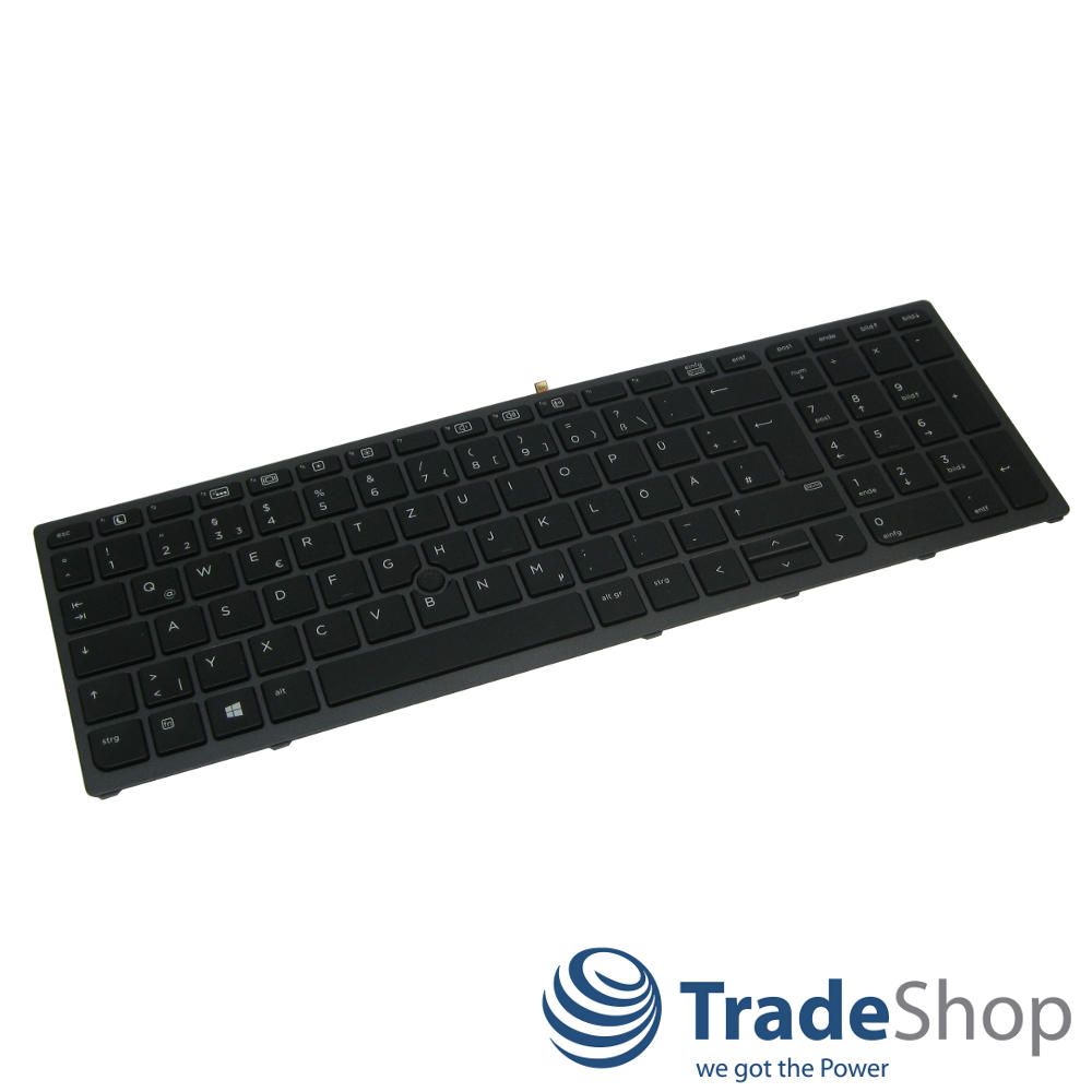 Tastatur für HP ZBook 15 17 G3 G4 Serie mit Backlight Trackpoint DE Keyboard 