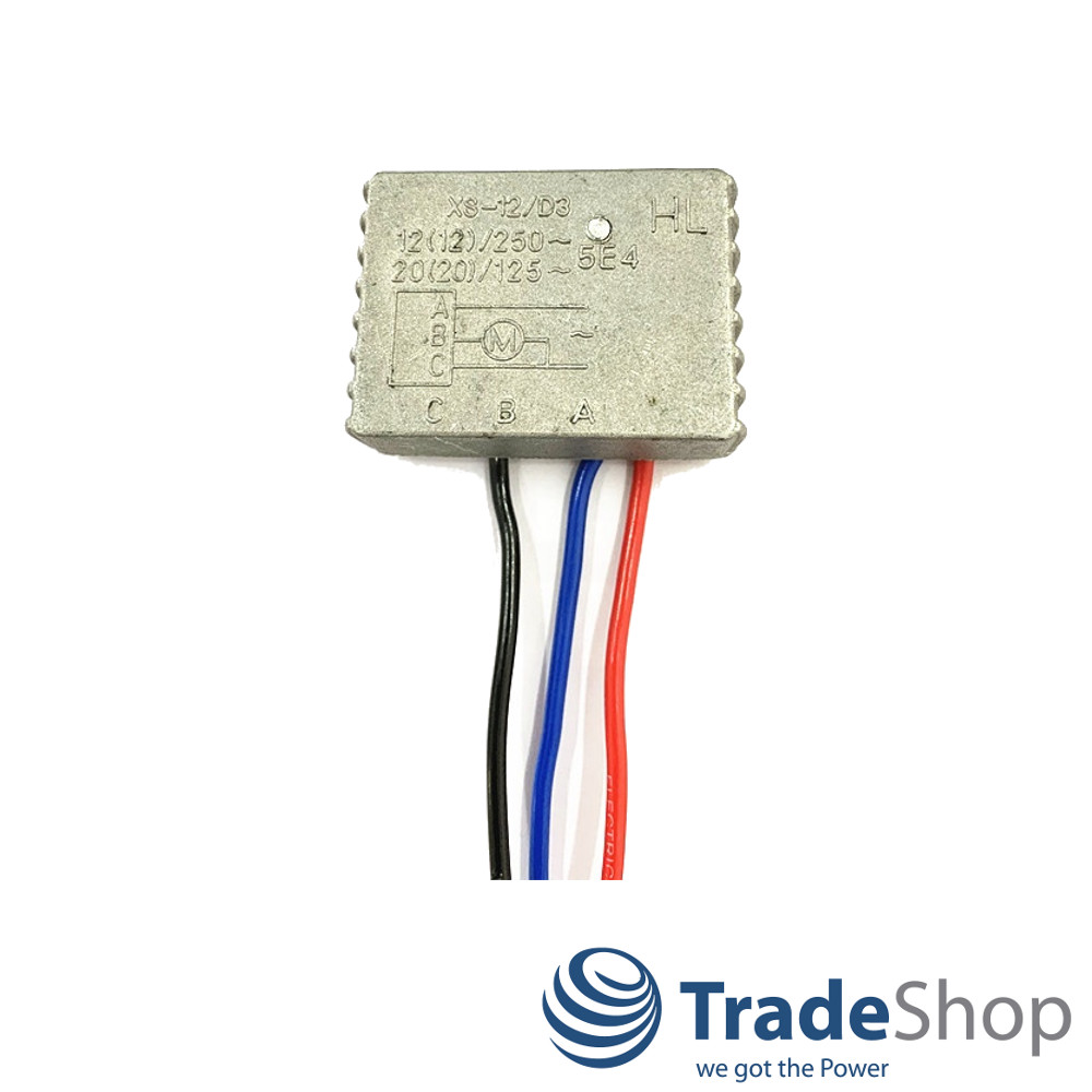Trade-Shop Anlaufwiderstand / Sanftanlauf / Softstart 16A 230V