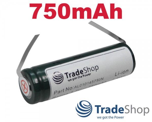 Akku 750mAh für Philips SE VS145000V, K V112MSF17Z HQ81xx HQ91xx Norelco RQ1060