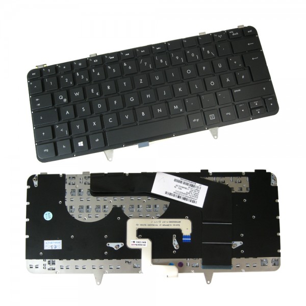 Original Tastatur Beleuchtung QWERTZ DE für HP Envy Spectre 14-3000