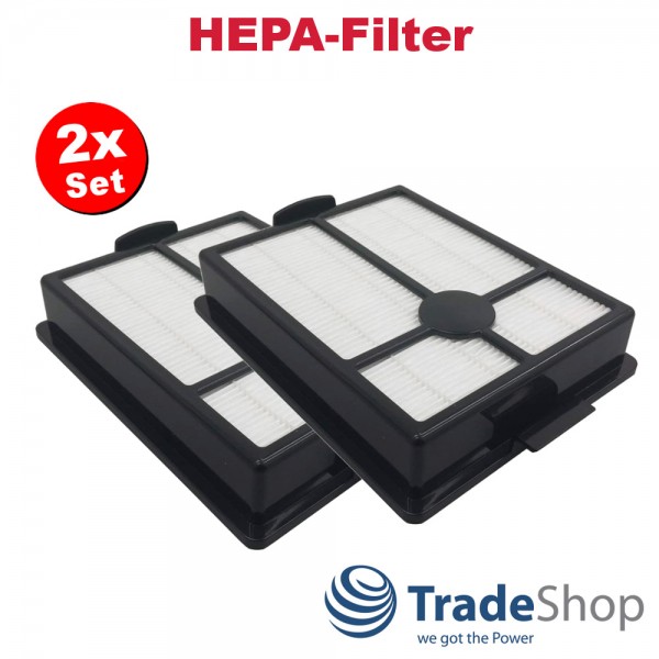 2x HEPA-Filter ersetzt R7292, R12107B für Rainbow Rexair E / E2 Serie