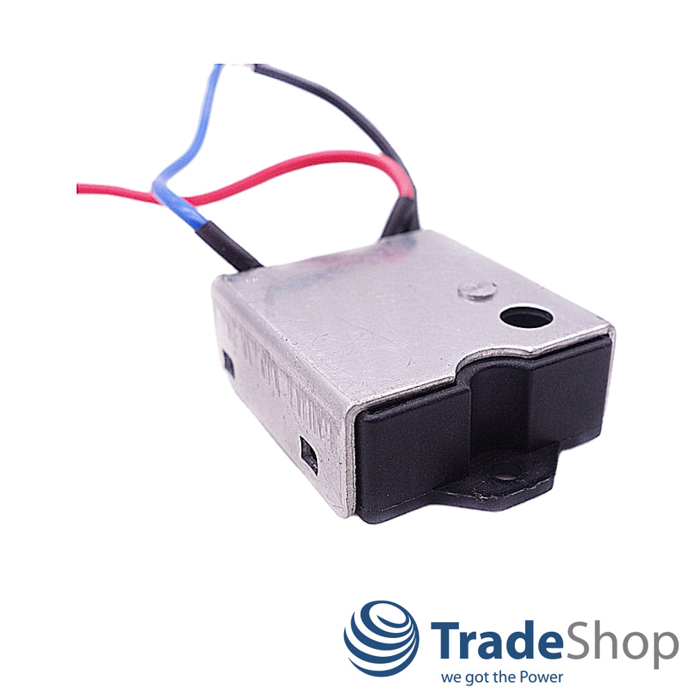 Trade-Shop Vollmetall Anlaufwiderstand/Sanftanlauf/Softstart 15A 230V inkl.  2 Kabel für Maschinen mit bis zu 250V Stromlast/staubdicht
