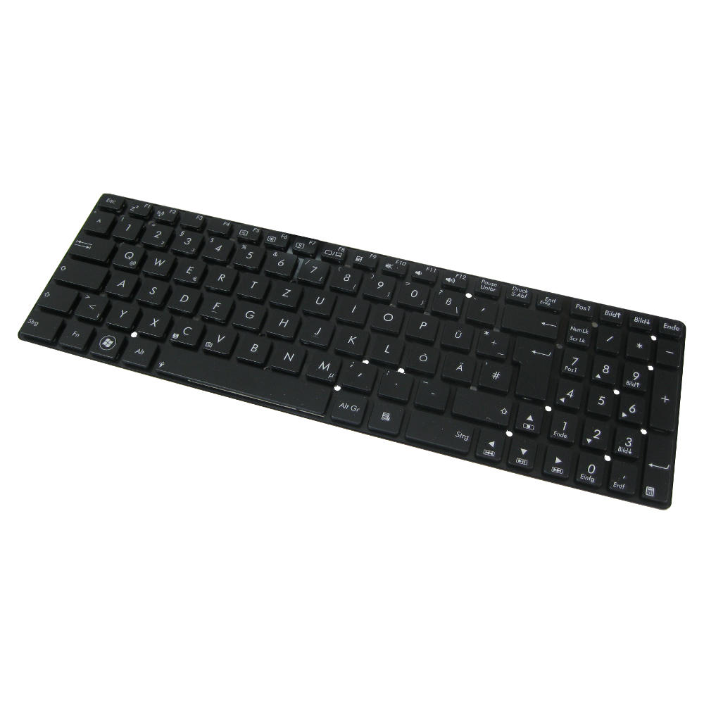 9J.N2J Laptop-Tastatur / Notebook Keyboard Ersatz Austausch Deutsch QWERTZ für Asus R500 R500V R500VD R500VM R500VJ R500XI323VD R700V Serie ersetzt Asus AEKJBG0001 Deutsches Tastaturlayout R500XI321 