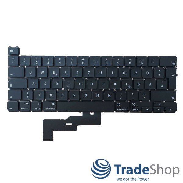 Laptop Tastatur QWERTZ Deutsch für Apple MacBook Pro 13" Retina A2289 EMC3456