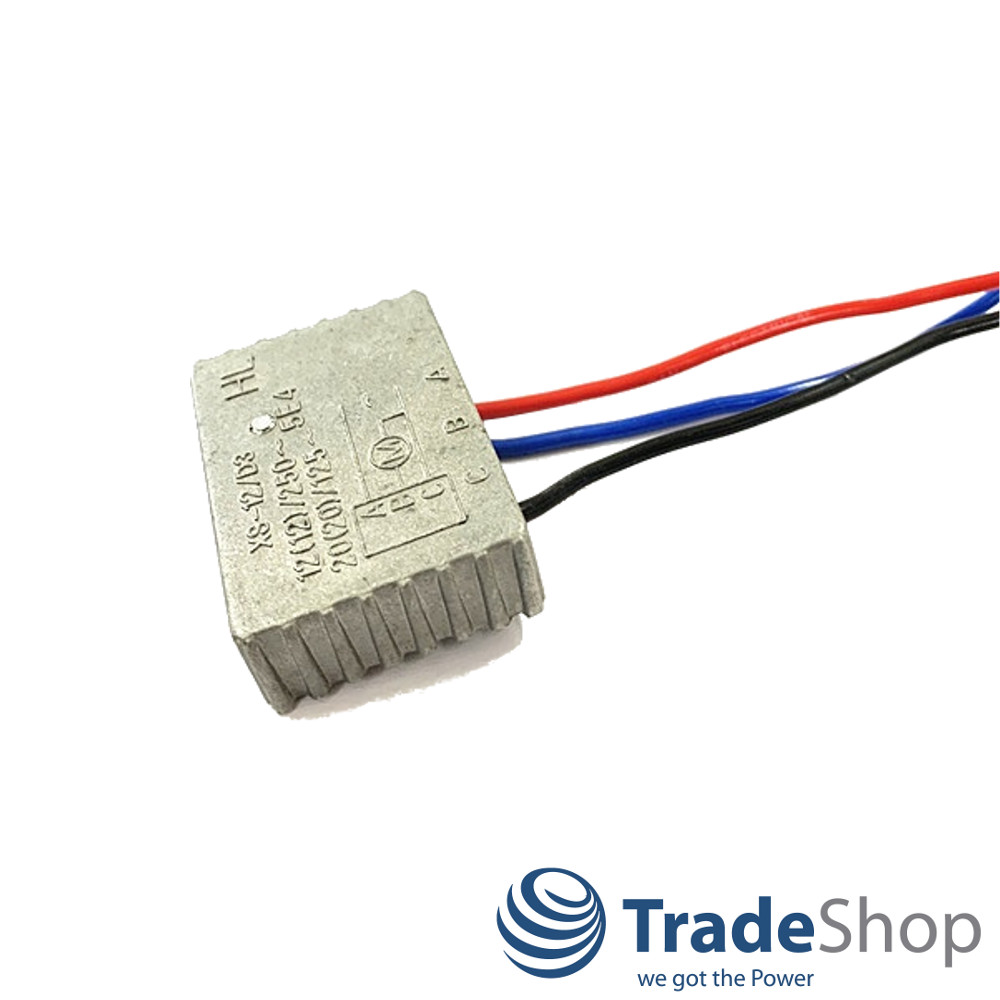 Trade-Shop Anlaufwiderstand / Sanftanlauf / Softstart 12A 230V
