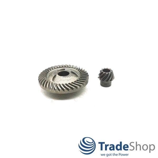 Getriebesatz (Tellerrad + Kegelrad) für Bosch GWS, PWS, GBR, GNF Winkelschleifer