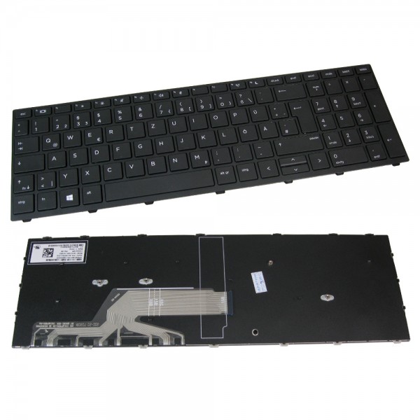Original Tastatur QWERTZ Deutsch für HP ProBook 450 455 470 G5 Serie