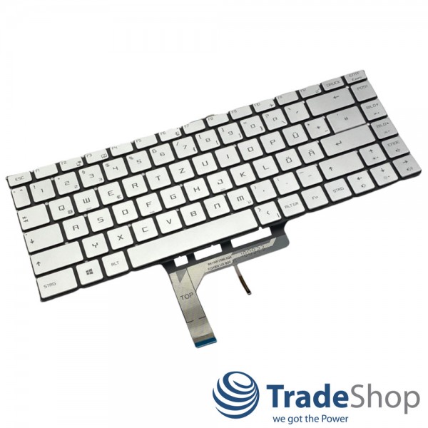 Laptop Tastatur QWERTZ Deutsch mit Backlight für MSI GS65 8RE 8RF 8SE 8SF GS65VR