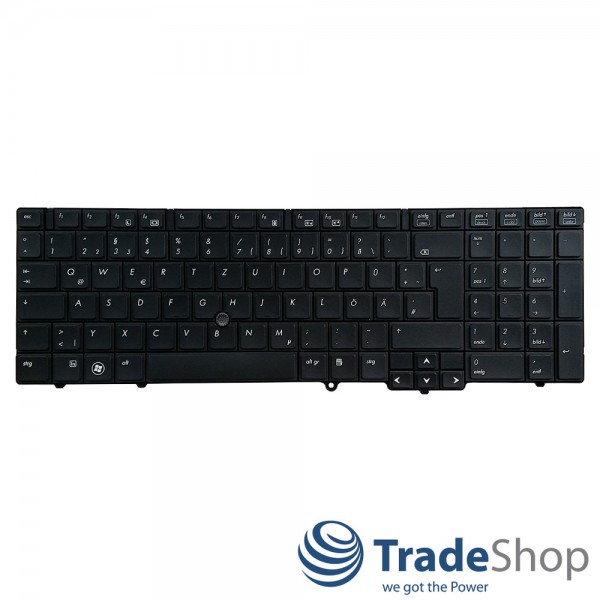 Laptop Tastatur QWERTZ Deutsch + Trackpoint für HP Probook 6540B 6545B