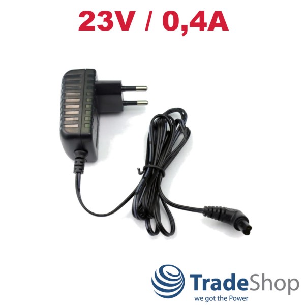 23V 0,4A Netzteil Ladegerät für Black & Decker DV1410 DV1415 ersetzt 90602513