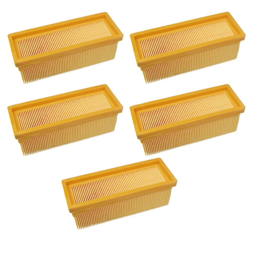 1x-10x Filtro de pliegue plano para Kärcher 1.081-200.0 SE 5.100, 1.081-220.0 SE 6.100 - Imagen 7 de 8